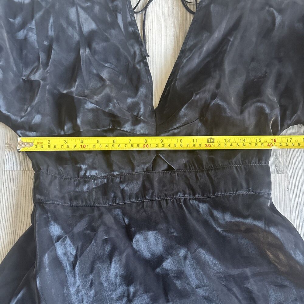 Day + Moon Cosplay Femme  Black Fit  Flare Dark Romantic Goth Dress Size M - Picture 7 of 13